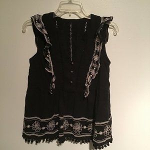 ANTHROPOLOGIE Akemi + Kin Adelina Blouse